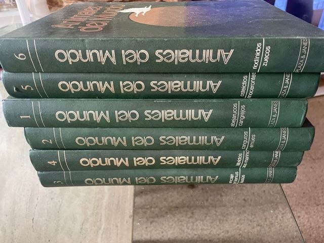 Animales del mundo 6 volúmenes