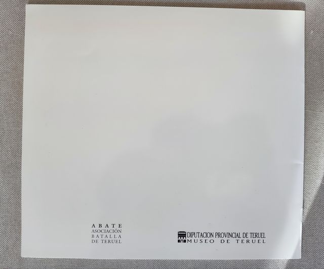Catalogo "La batalla de Teruel"