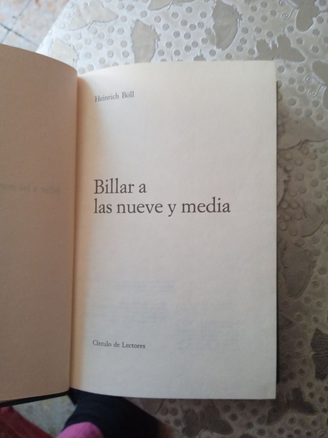 Billar a las nueve y media