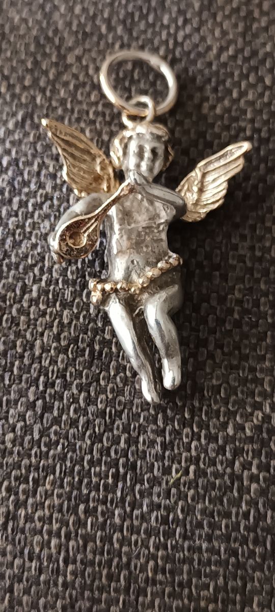 Colgante el plata de ley