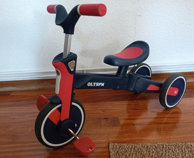 Triciclo evolutivo. Balance bike
