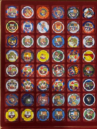 Chapas Cava FC Barcelona  Barça