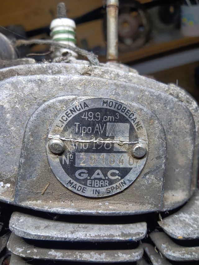 Despiece Completo Motor Moto GAC