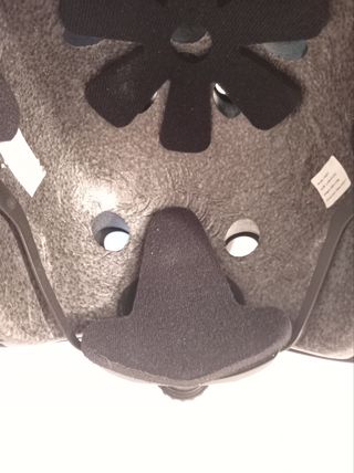 Casco per bicicletta nero 