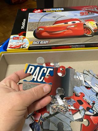 Maxi Puzzle a tema cars doppio