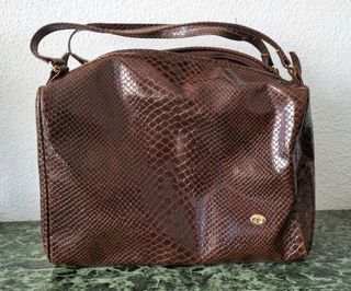 Bolso de mano cocodrilo 