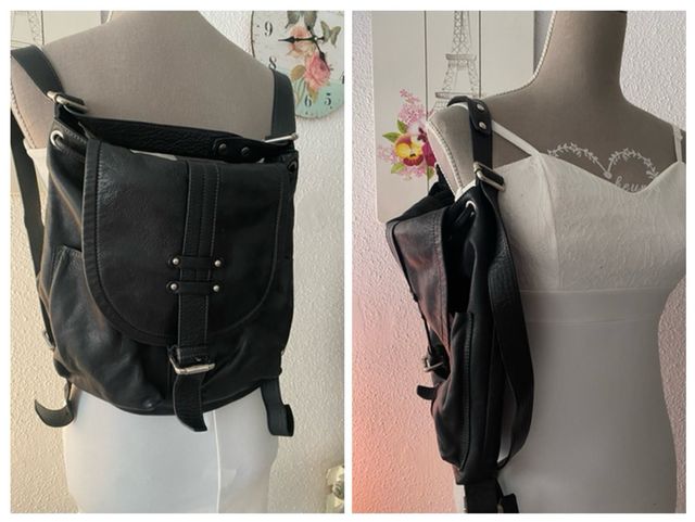 Bolso/mochila piel L. Moreno