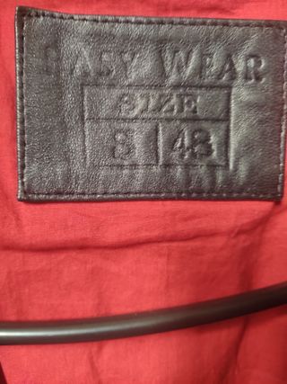 Cazadora piel easy wear (corte inglés)