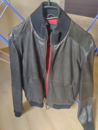 Cazadora piel easy wear (corte inglés)