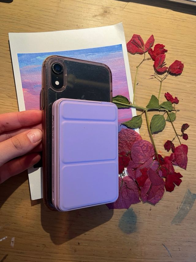 Funda imantada para carga inalámbrica Iphone XR