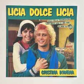 Licia Dolce Licia  Juny Peperina/Disco 45 Giri 87