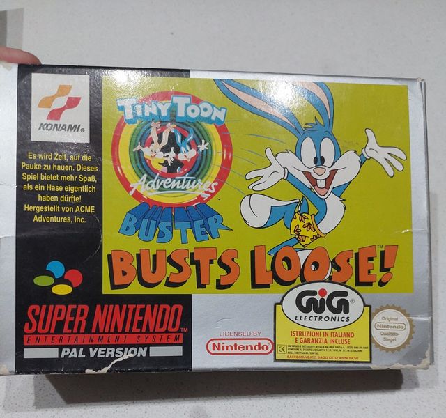 Tiny toon buster busts loose