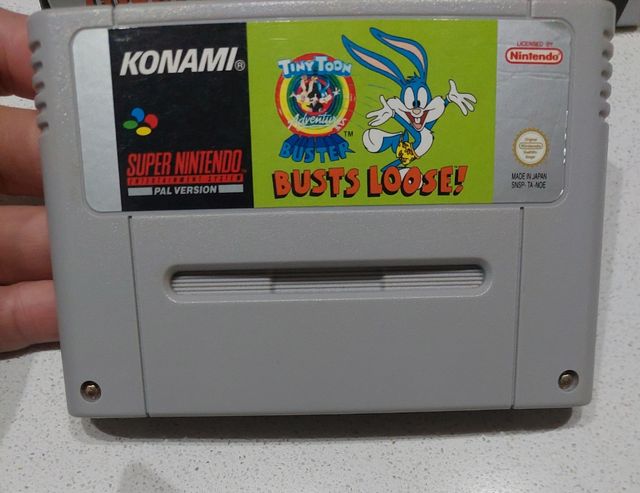 Tiny toon buster busts loose