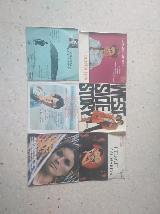 6 Vinilos por solo 2Euros