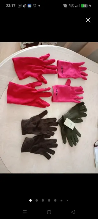 1 Gorro o guantes poliéster decathlon precio unida