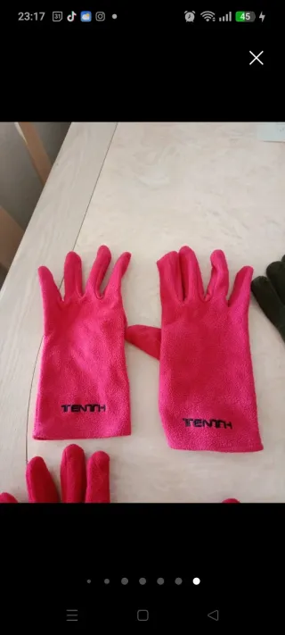 1 Gorro o guantes poliéster decathlon precio unida