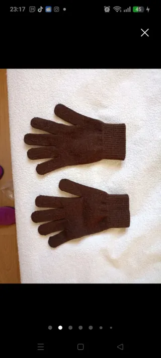 1 Gorro o guantes poliéster decathlon precio unida