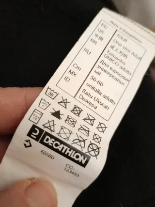 1 Gorro o guantes poliéster decathlon precio unida