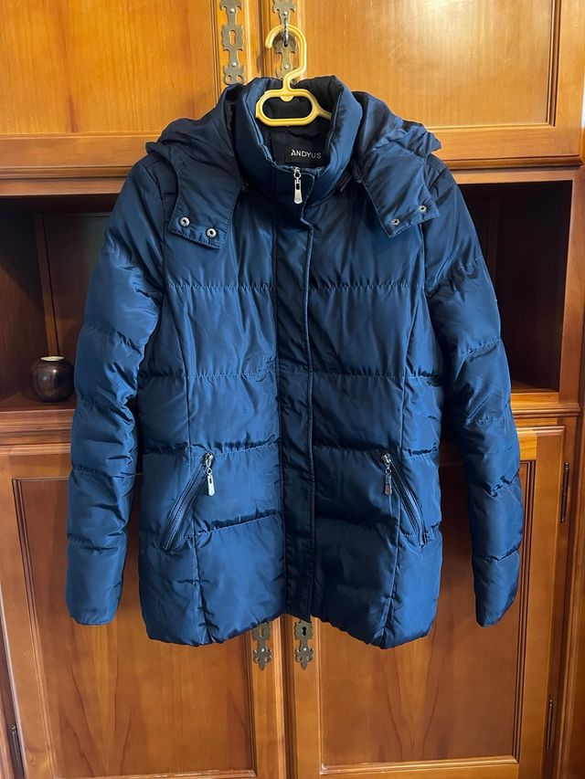 Chaqueton plumas de mujer talla 42