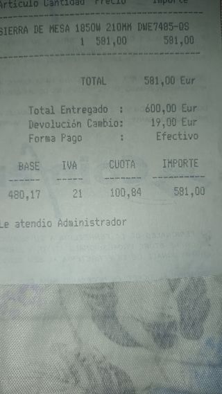 Dewalt DWE 7485