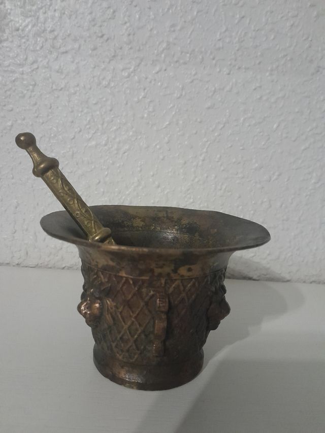 Mortero  bronce