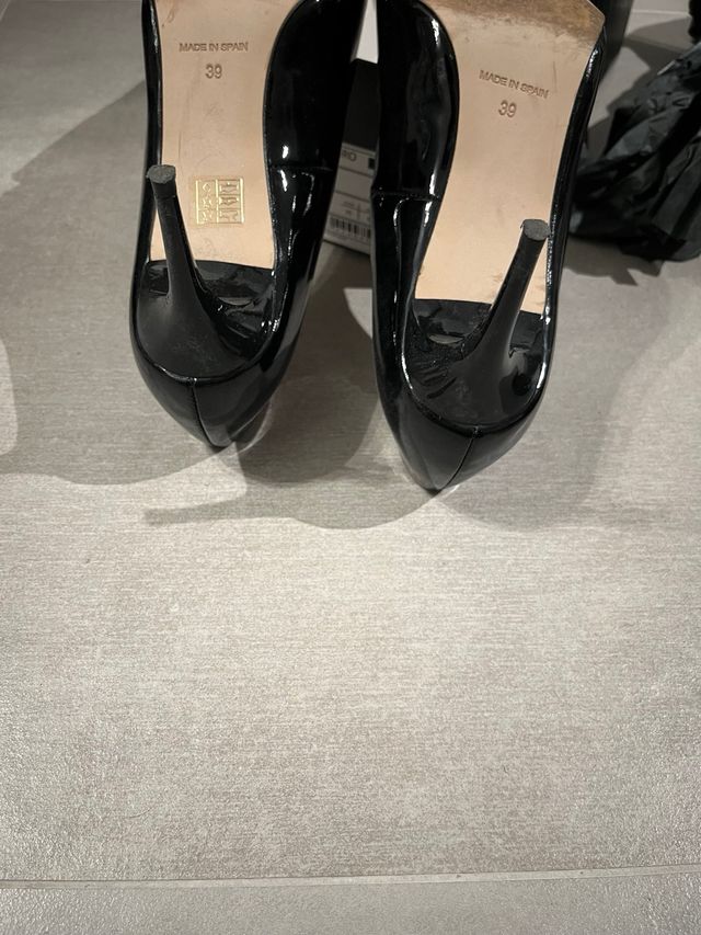 Tacones negro Antonio Miro 39