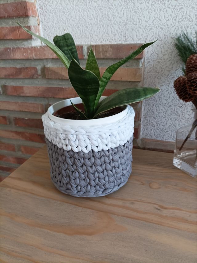Cesta decorativa para guardar acc