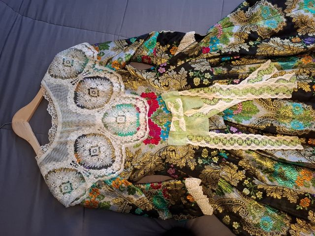 Traje  fallera completo