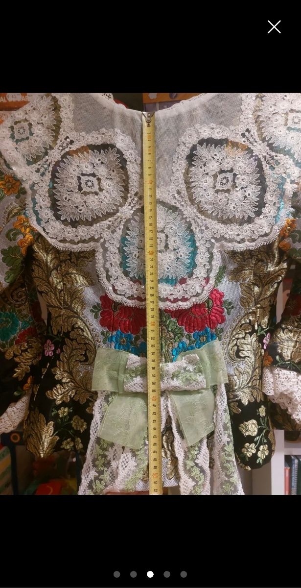 Traje  fallera completo