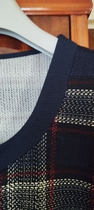 CHAQUETA DE CUADROS. XL. NUEVA.