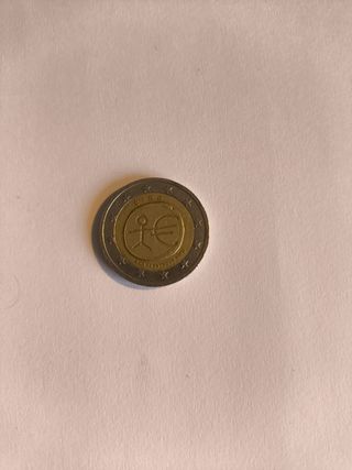 Moneda 2€ Irlanda 10 años de UEM