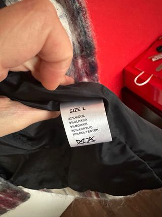 cappotto tartan a scacchi in lana