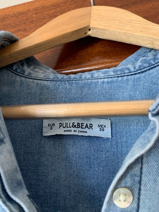 Camisa vaquera pull and bear