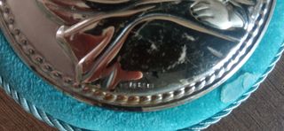 Madonna con bambino in argento