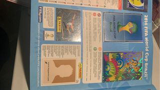 Album mundial de Brasil 2014,cromos pegados 