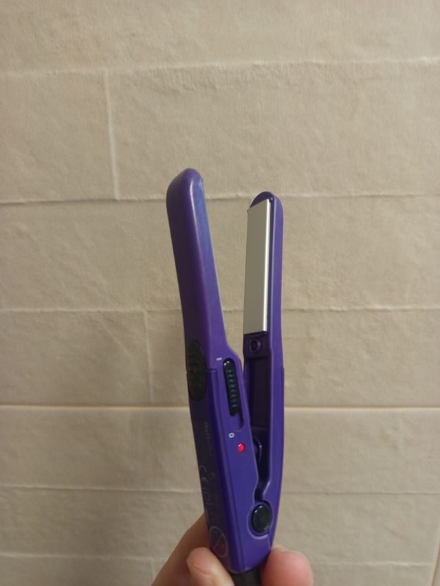 Plancha pelo viaje tamaño mini