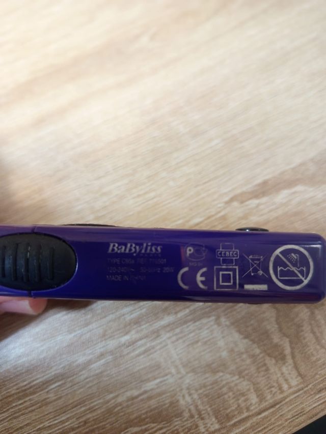 Plancha pelo viaje tamaño mini