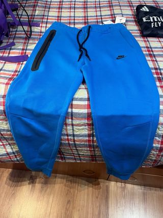 Pantalon de chandal nike tech azul