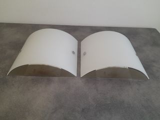 Coppia di lampade plafoniere applique
