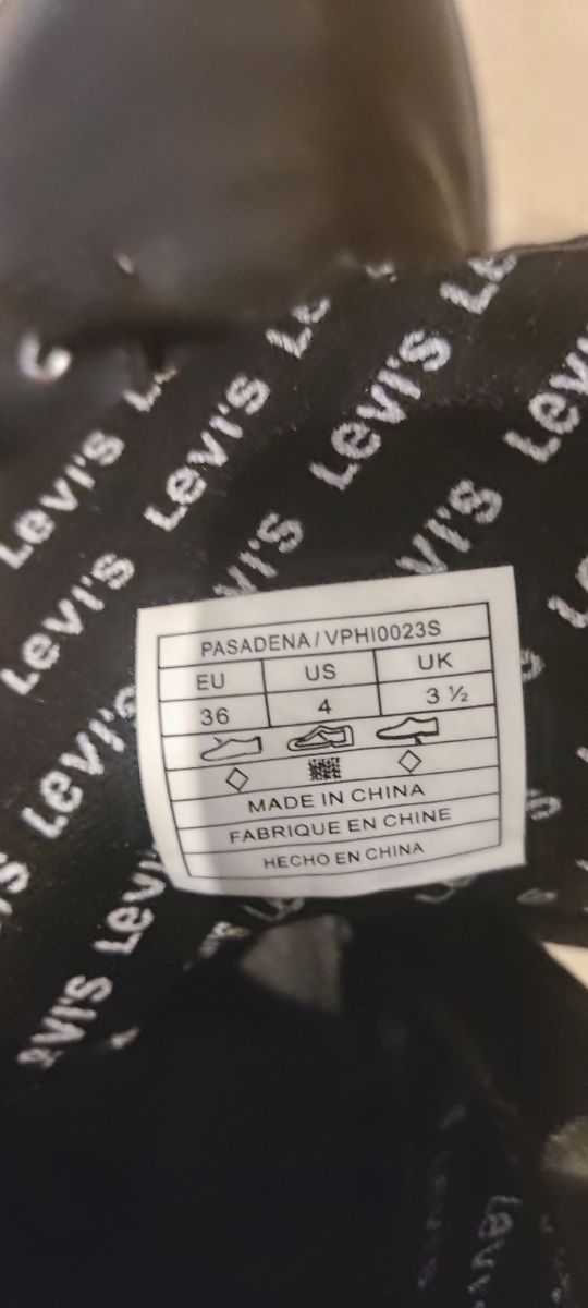 Botas de chica Levis