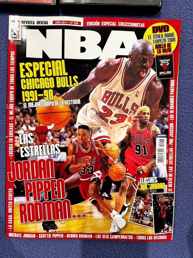 Revista NBA EDICION COLECCIONISTA BULLS