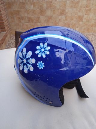 CASCO REFORZADO NIEVE NIÑOS. T: 52-56