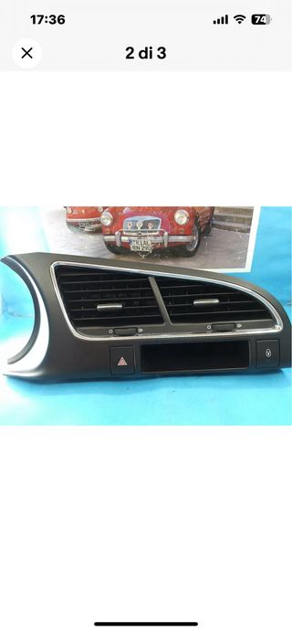 BOCCHETTE ARIA CENTRALE PEUGEOT 3008 2014