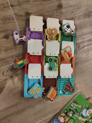 Lote Juguetes de madera 