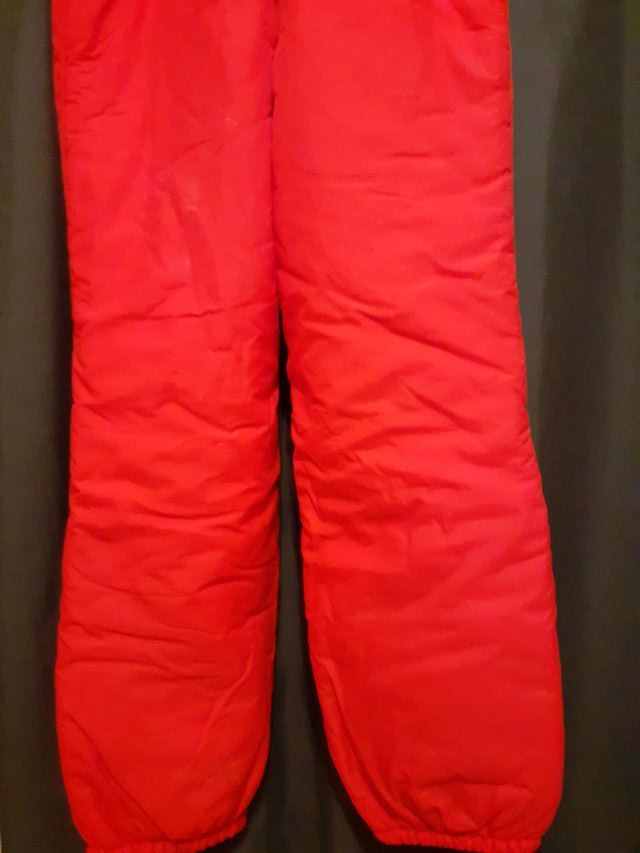 Salopette neve montagna ragazzo/a + guantoni in re