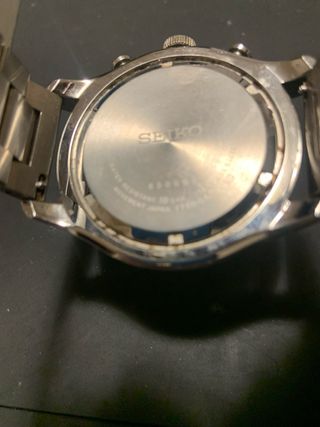 Seiko cronografo perpetual quarzo rif.7t86 mm44