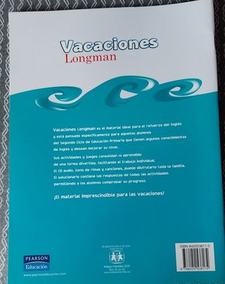  Vacaciones Longman. Inglés 