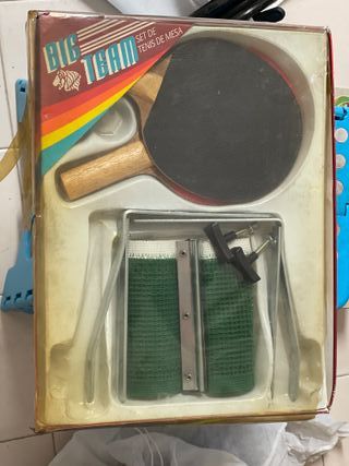 Raquetas de Ping pong con red