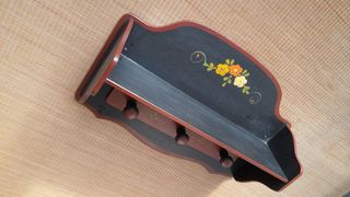 PERCHERO + BALDA, en MADERA DECORADO a Mano 