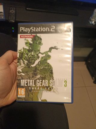 Metal Gear solid 3 ps2 PAL spa PlayStation 2